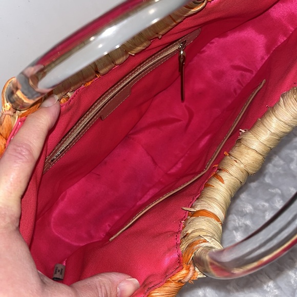 🎉HOST PICK🎉 kate spade RARE With A Twist Orange Slice Crafted Handbag - Picture 13 of 17